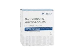 Test urinaire </br>Multidrogues </br> 6 classes de drogues